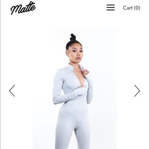 MATTE Brand Frame Bodysuit